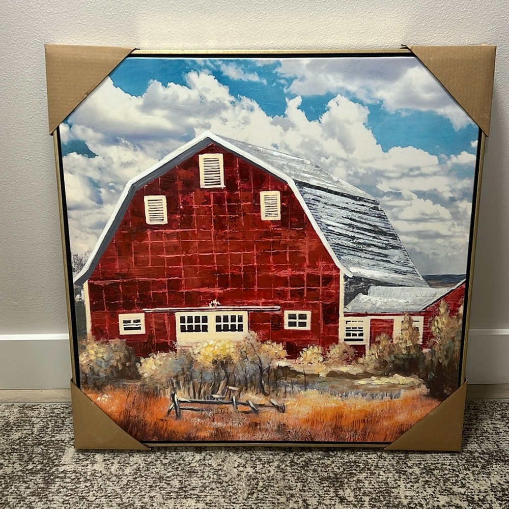 pier1 country barn artwork